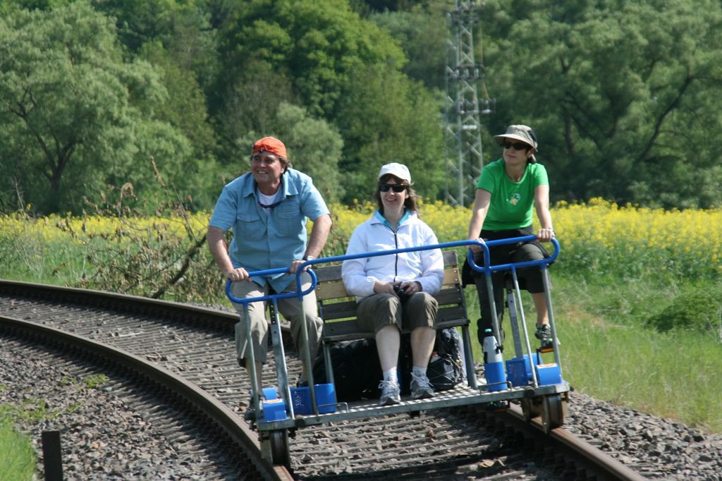 Antauchen und Draisinenfahrt 2011